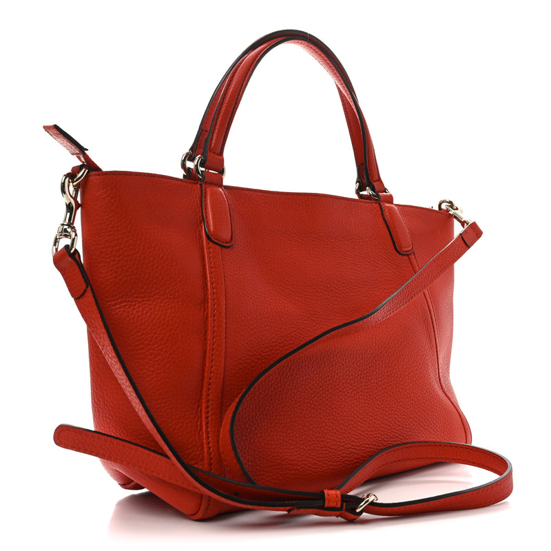 Gucci Pebbled Calfskin Small Soho Top