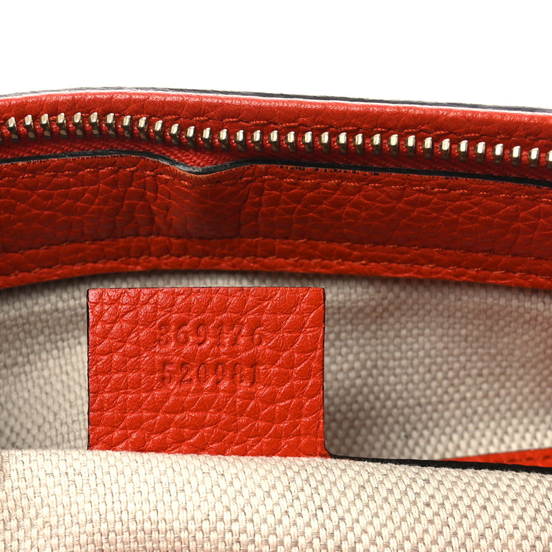 Gucci Pebbled Calfskin Small Soho Top