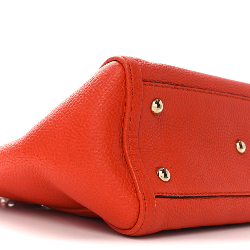 Gucci Pebbled Calfskin Small Soho Top