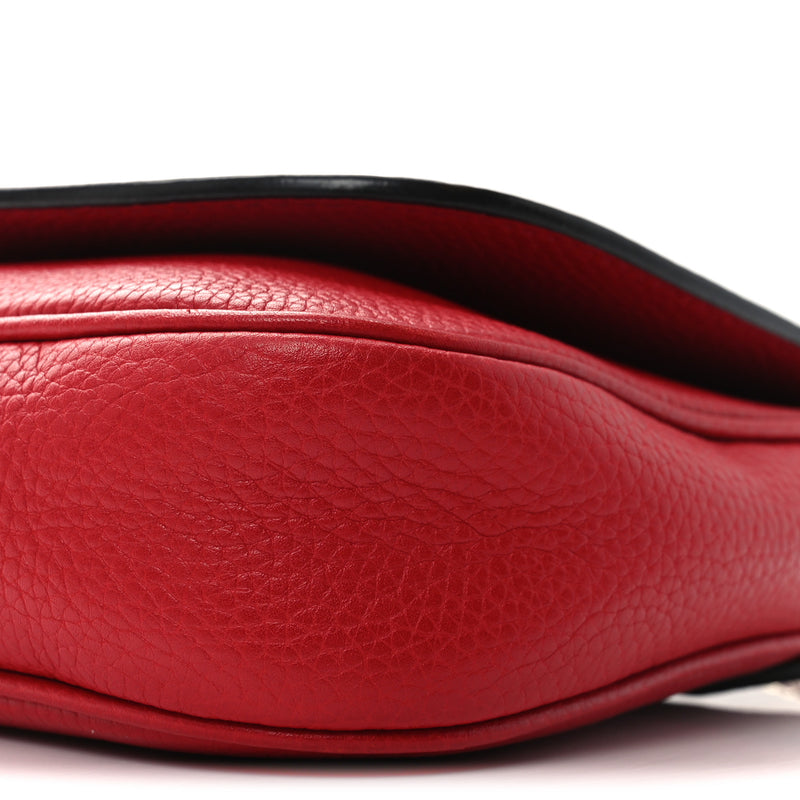Gucci Pebbled Calfskin Medium Soho Flap