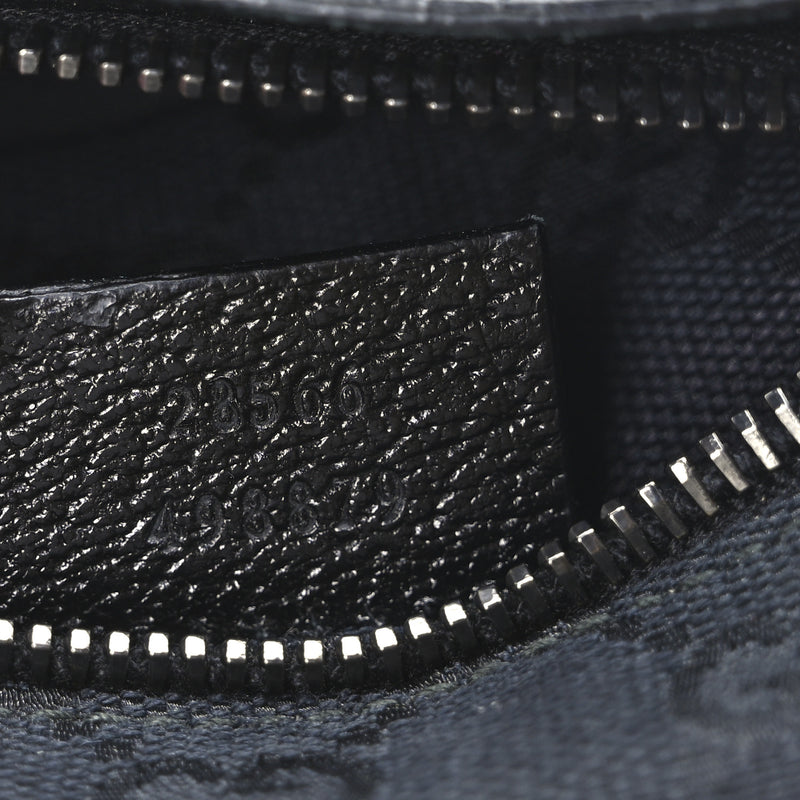 Gucci Gg Double Pocket Belt Bag Black