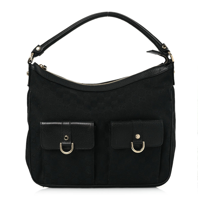 Gucci Pocket Hobo Black