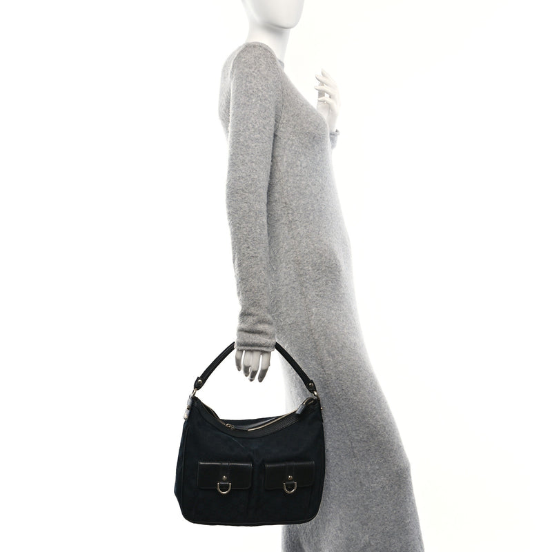 Gucci Pocket Hobo Black