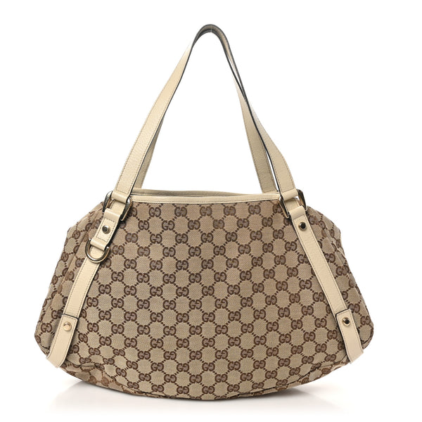 Gucci Abbey Medium Shoulder Bag Beige