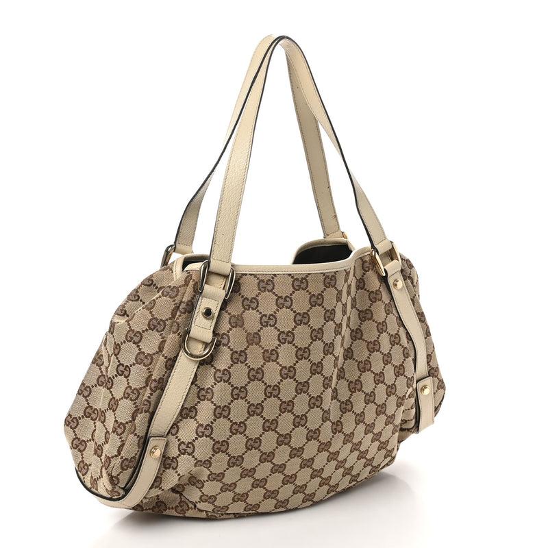 Gucci Abbey Medium Shoulder Bag Beige