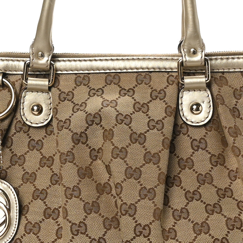 Gucci Medium Sukey Top Handle Gold
