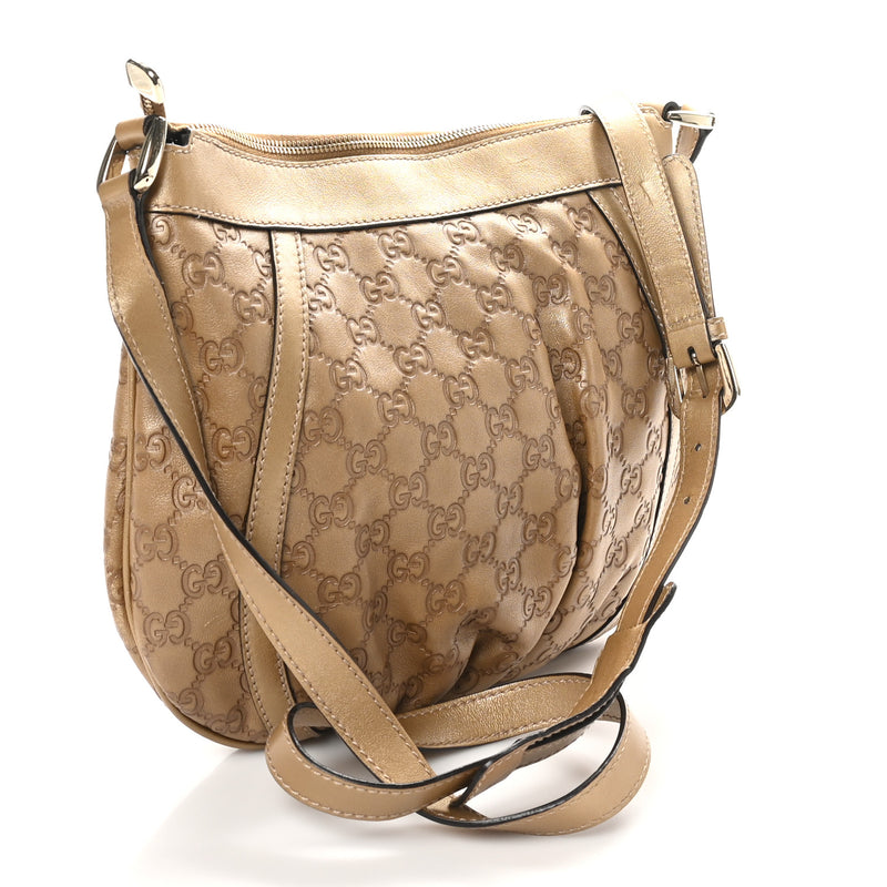Gucci Crystal Small D Gold Ring