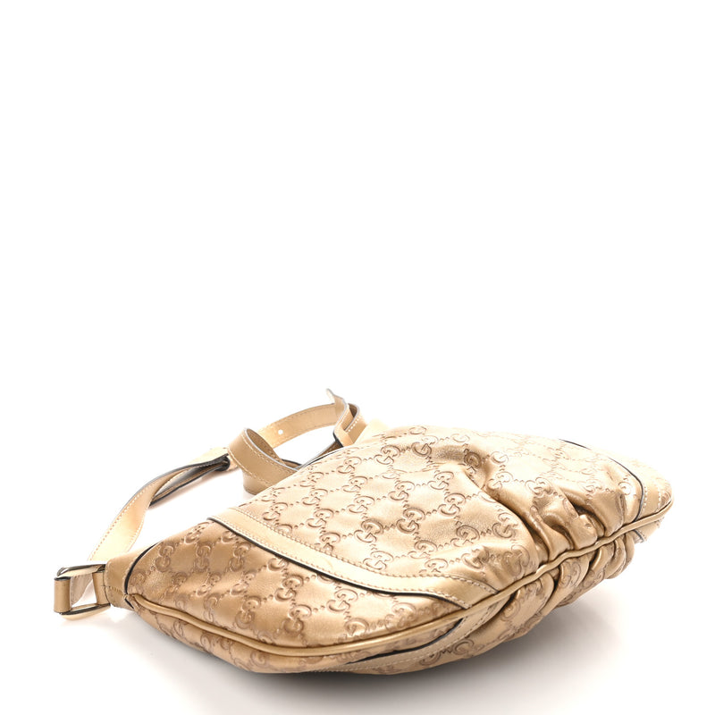 Gucci Crystal Small D Gold Ring