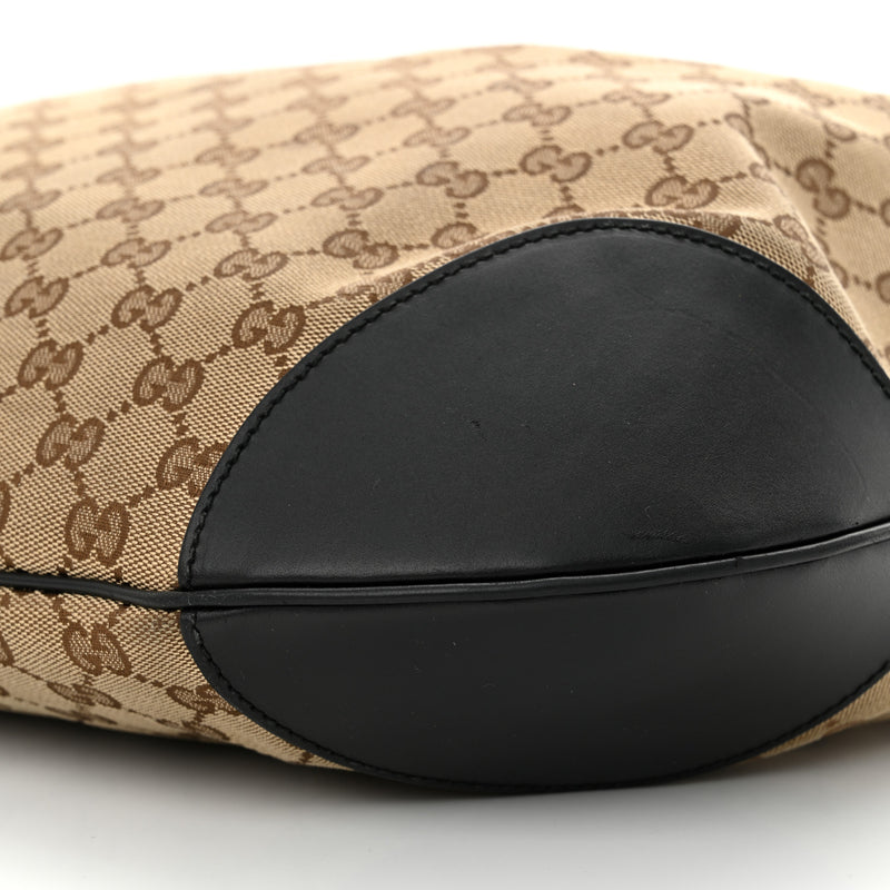 Gucci Medium Patti Stud Hobo Black