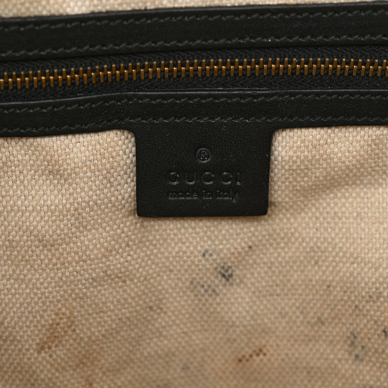 Gucci Medium Patti Stud Hobo Black