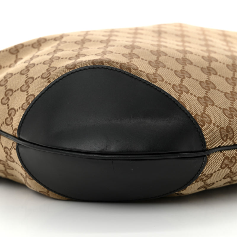 Gucci Medium Patti Stud Hobo Black