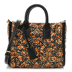 Burberry Lambskin Quilted Printed Tb