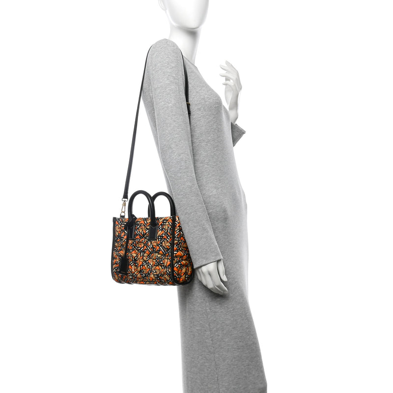 Burberry Lambskin Quilted Printed Tb