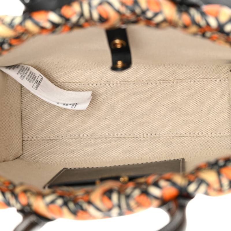Burberry Lambskin Quilted Printed Tb