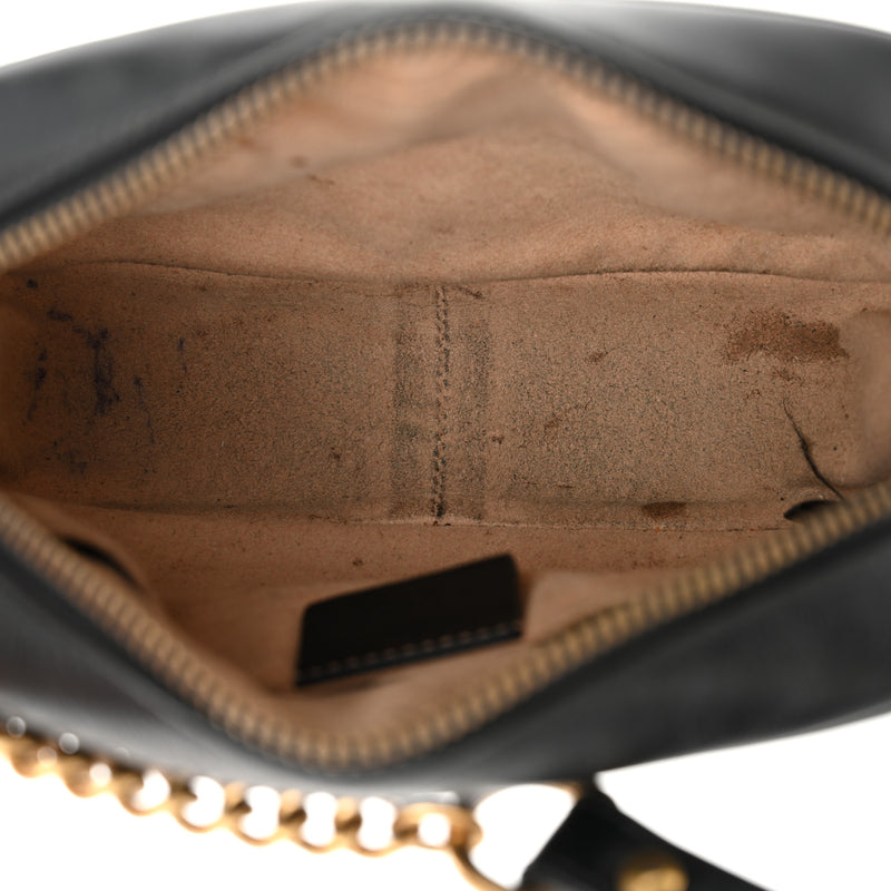 Gucci Calfskin Matelasse Mini Gg Marmont
