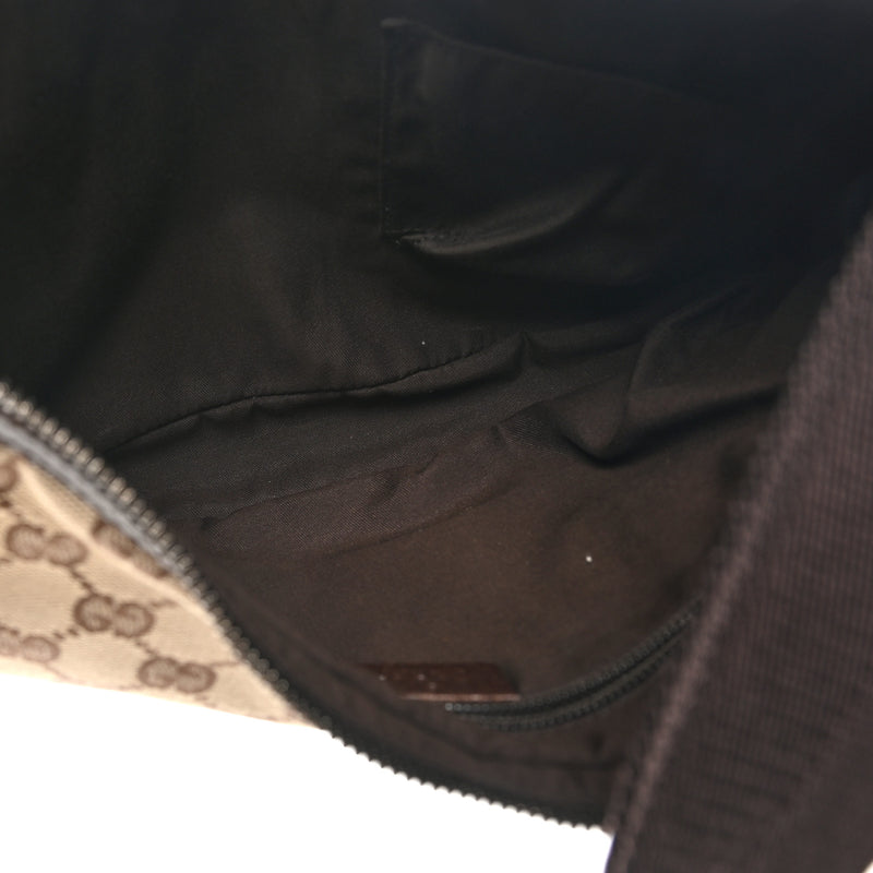 Gucci Medium Half Moon Hobo Dark Brown