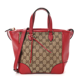 Gucci Small Bree Tote Red