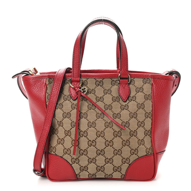 Gucci Small Bree Tote Red