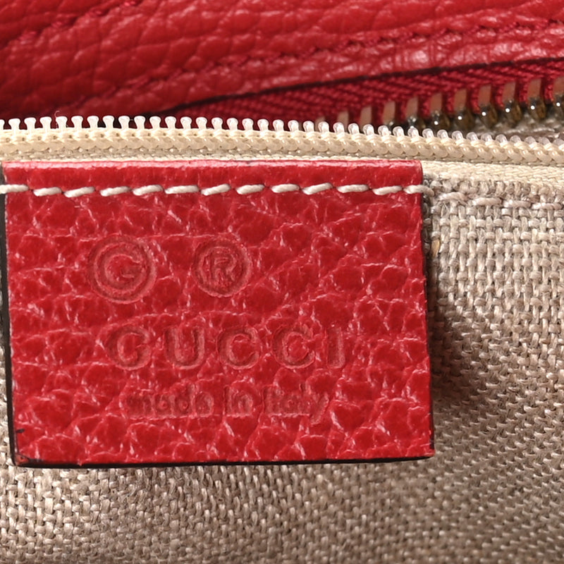 Gucci Small Bree Tote Red
