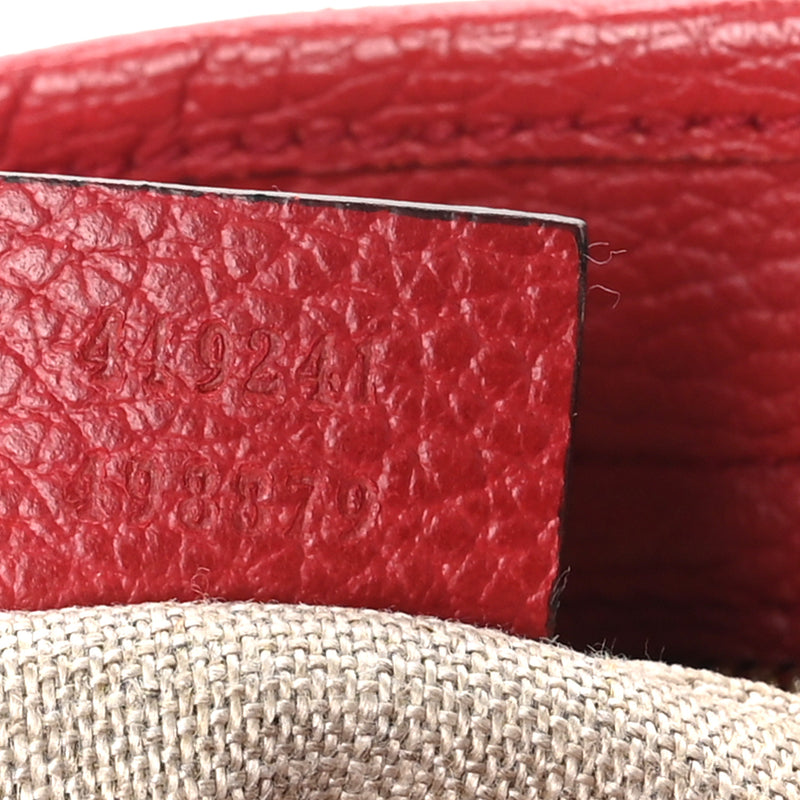 Gucci Small Bree Tote Red