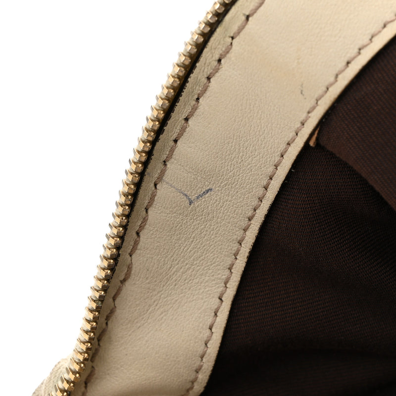 Gucci Medium Sukey Boston Bag Off White