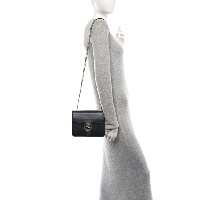 Gucci Dollar Calfskin Small Interlocking