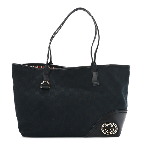Gucci Medium New Britt Tote Black