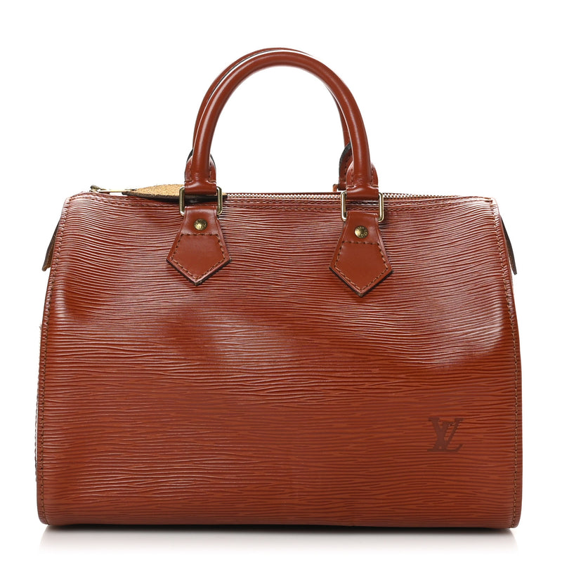 Louis Vuitton Epi Speedy 25 Kenyan Fawn