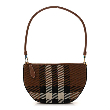 Burberry Canvas Calfskin Check Knitted