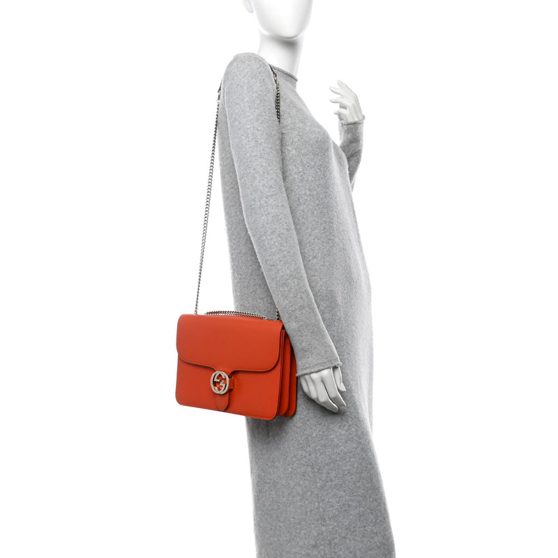 Gucci Dollar Calfskin Interlocking G