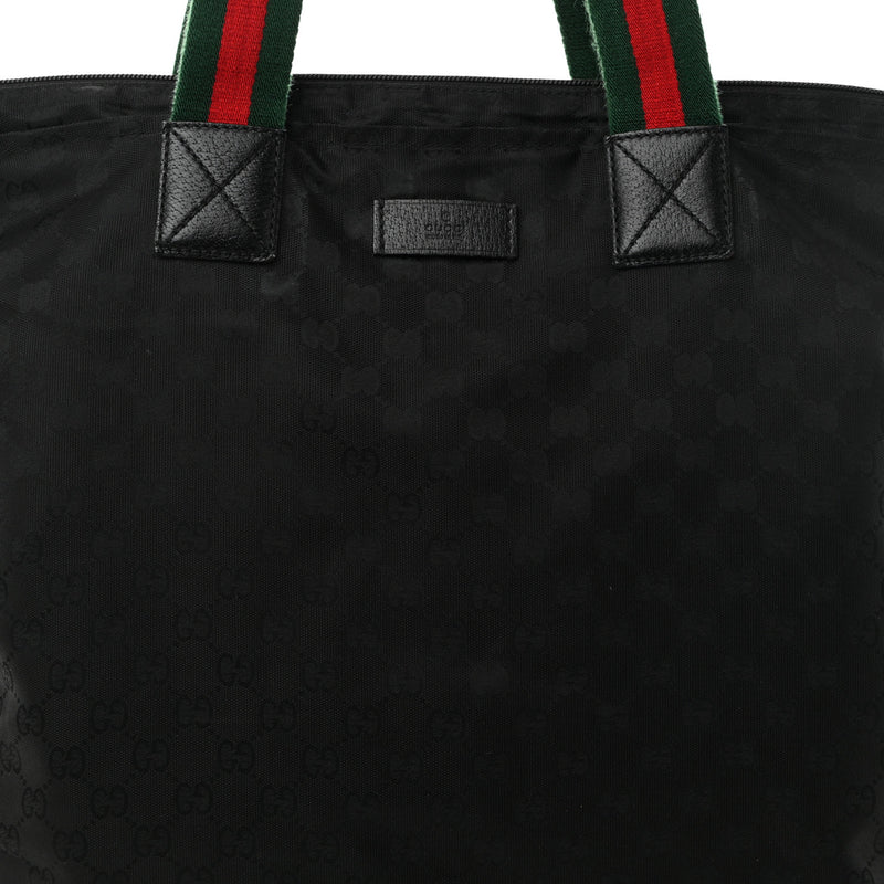 Gucci Gg Large Web Handle Vertical Tote