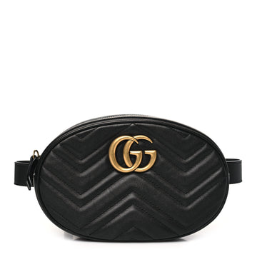 Gucci Calfskin Matelasse Gg Marmont Belt