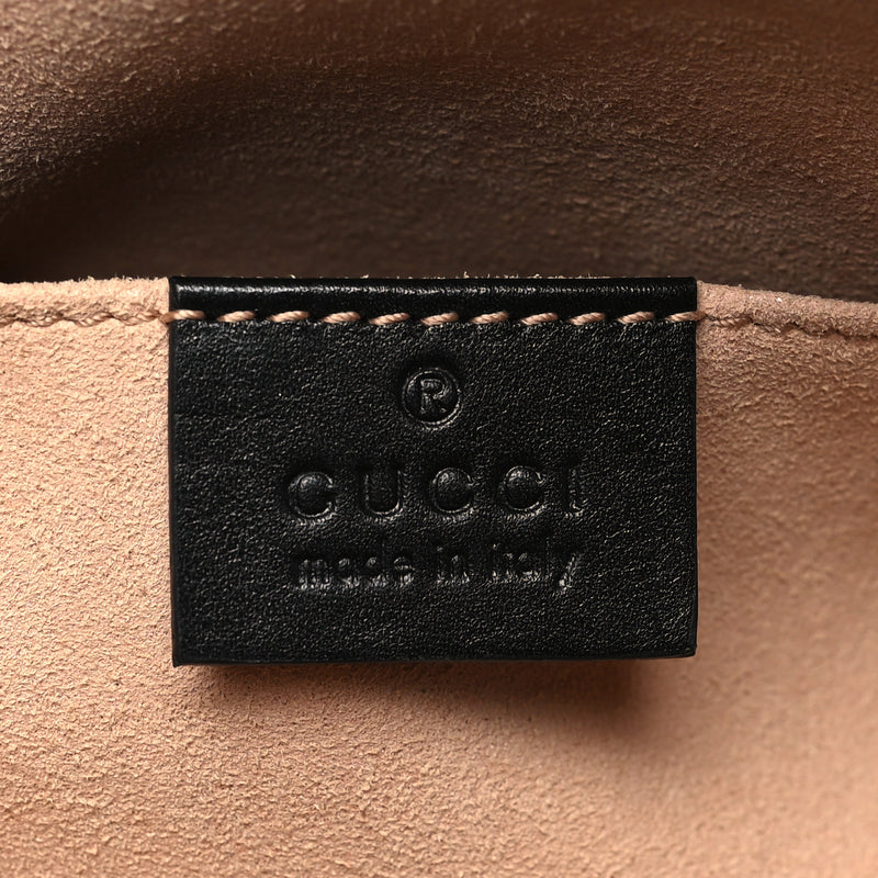Gucci Calfskin Matelasse Gg Marmont Belt