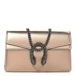 Gucci Metallic Calfskin Super Mini