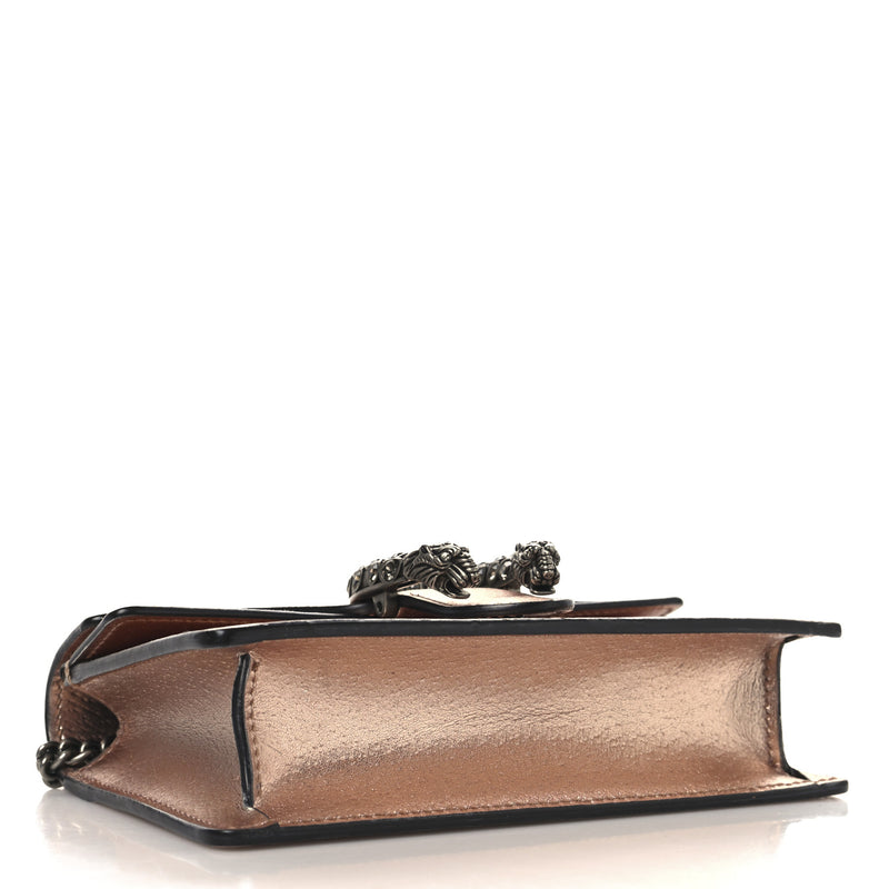 Gucci Metallic Calfskin Super Mini