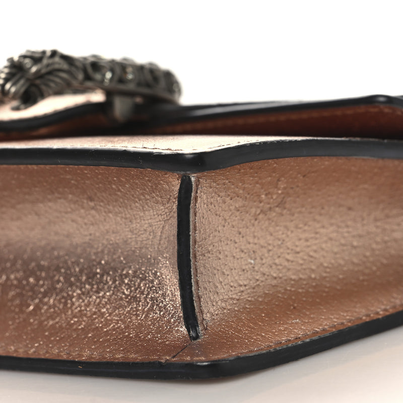 Gucci Metallic Calfskin Super Mini