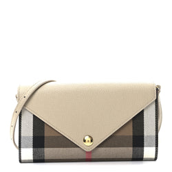 Burberry Calfskin House Check Hannah