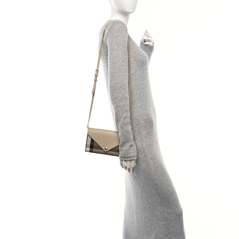 Burberry Calfskin House Check Hannah