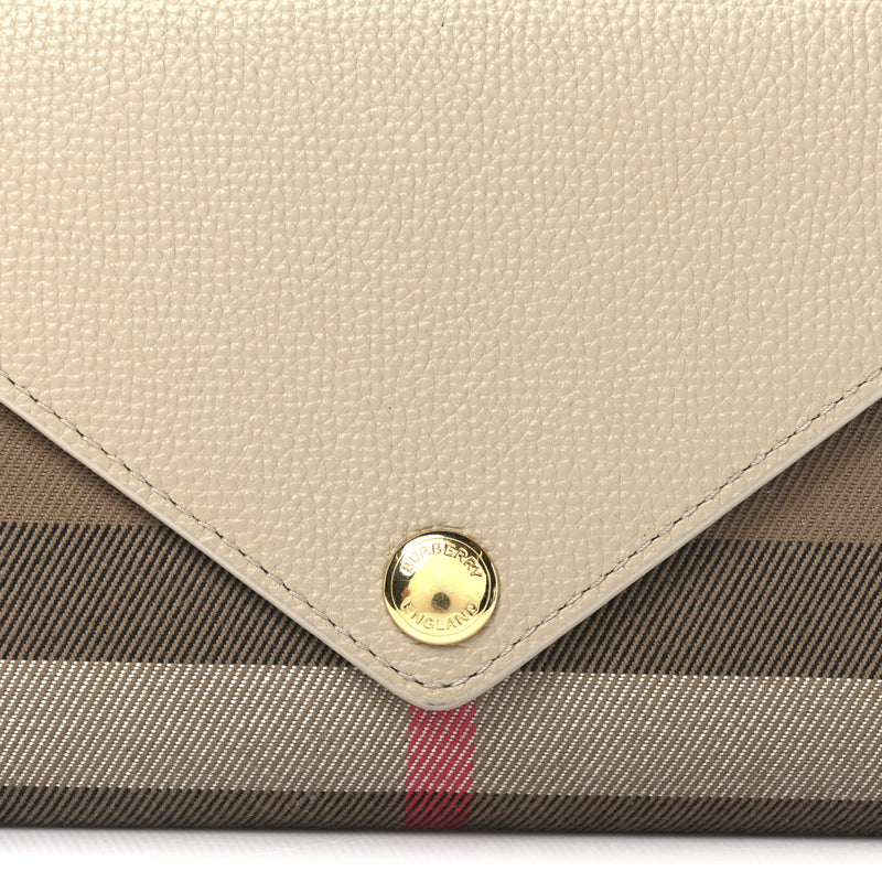 Burberry Calfskin House Check Hannah