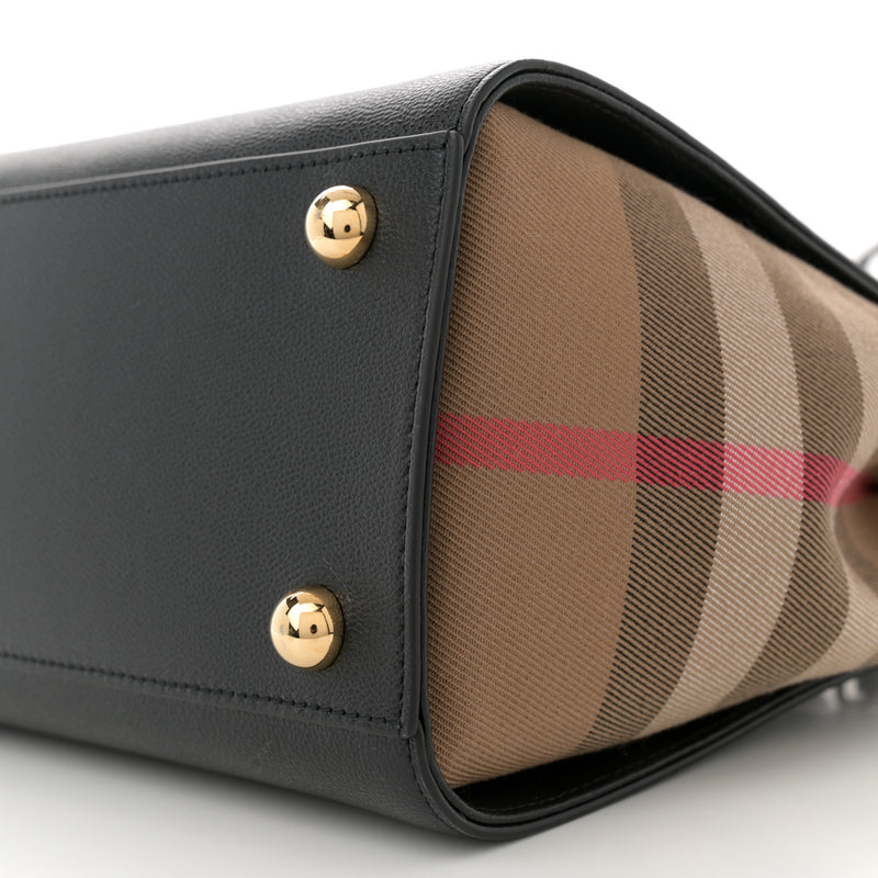 Burberry Calfskin Mega Check Small