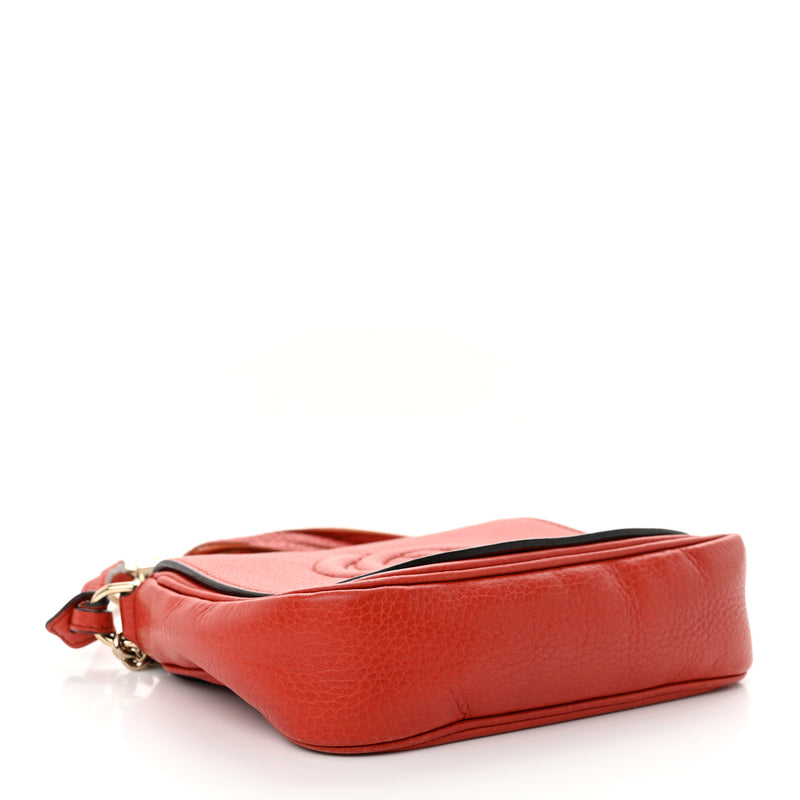 Gucci Pebbled Calfskin Small Soho Flap