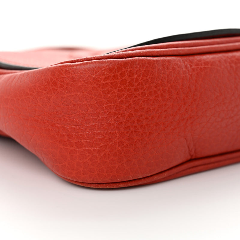Gucci Pebbled Calfskin Small Soho Flap