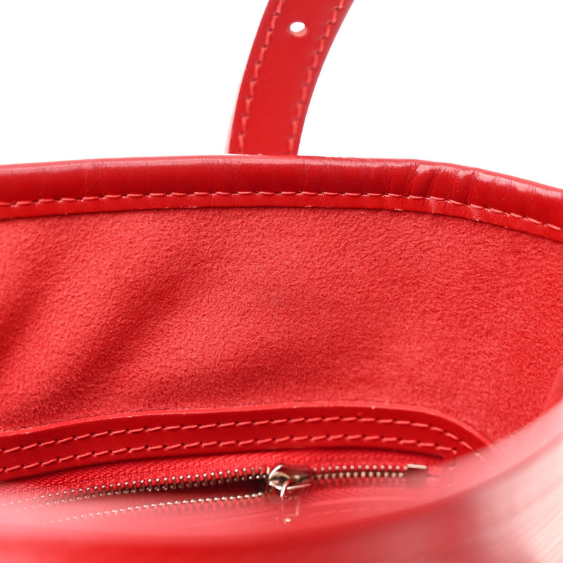 Louis Vuitton Epi Petit Bucket 23 Rouge