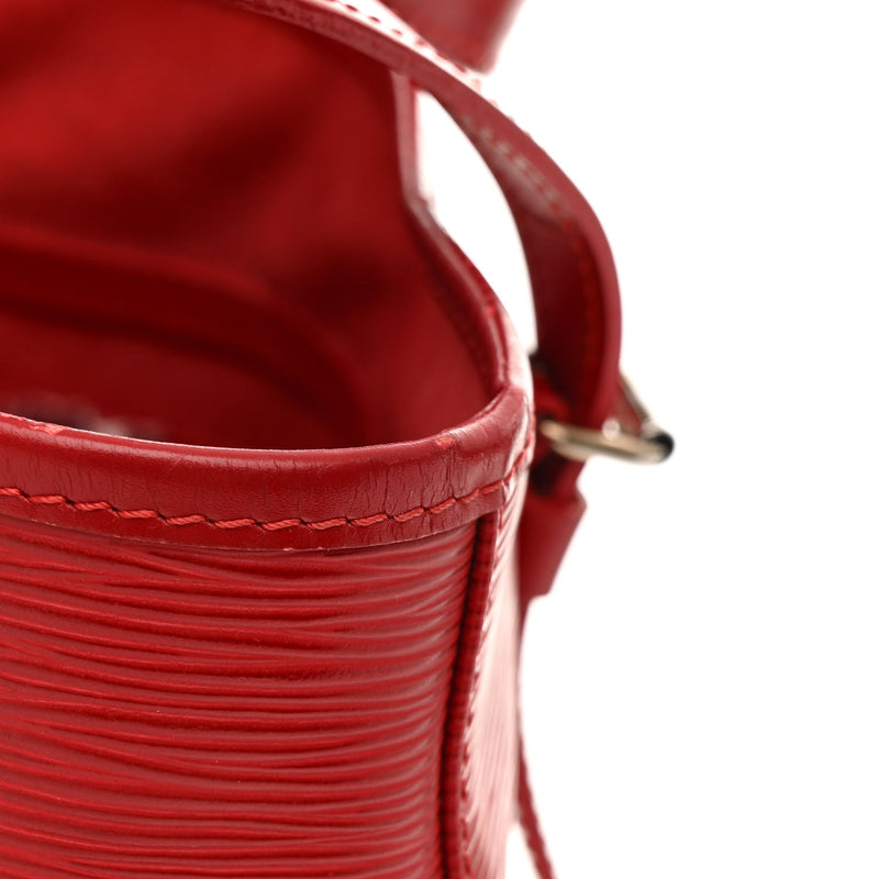 Louis Vuitton Epi Petit Bucket 23 Rouge