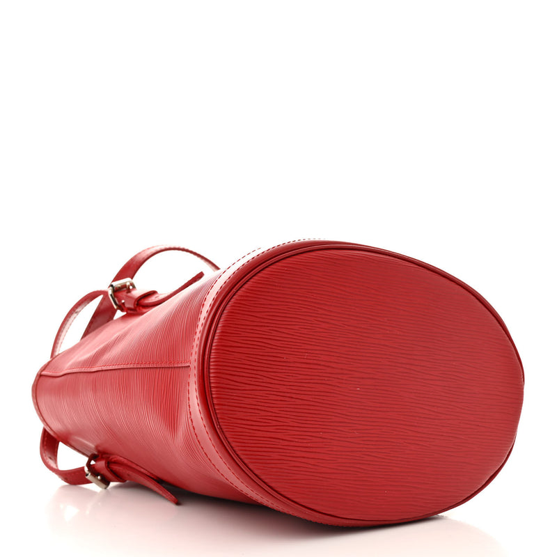 Louis Vuitton Epi Petit Bucket 23 Rouge
