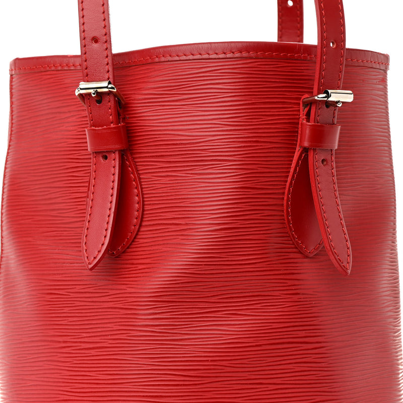 Louis Vuitton Epi Petit Bucket 23 Rouge