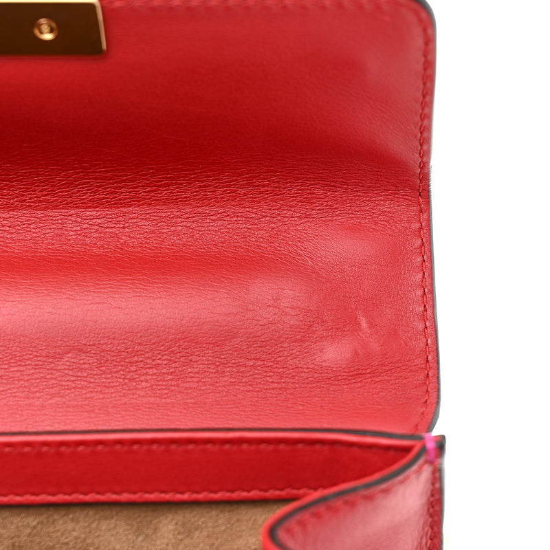 Gucci Calfskin Small Padlock Shoulder