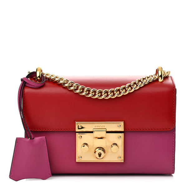 Gucci Calfskin Small Padlock Shoulder