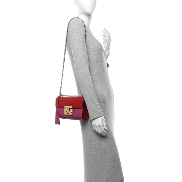 Gucci Calfskin Small Padlock Shoulder