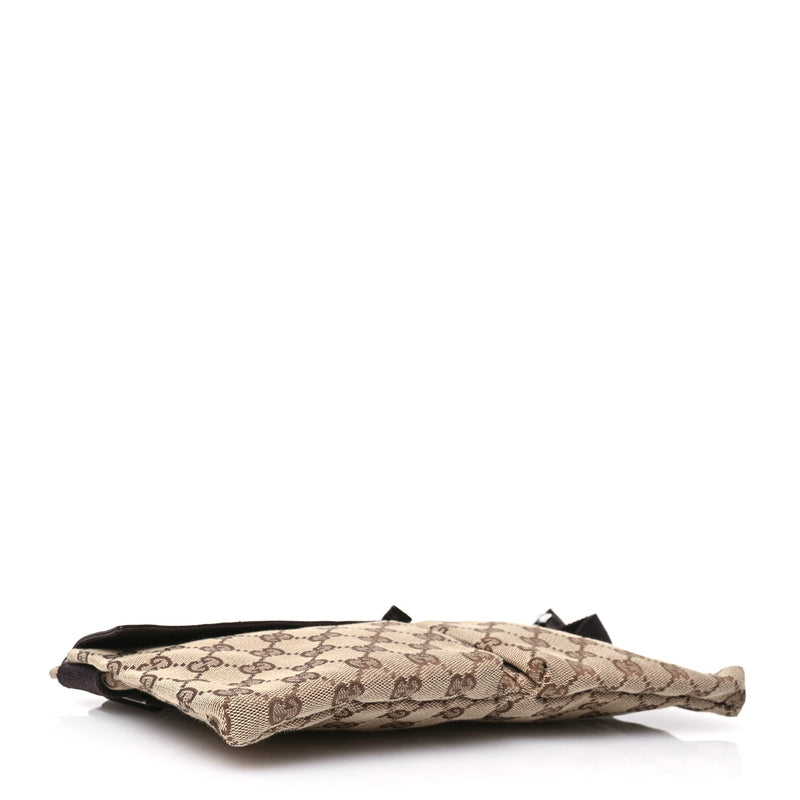 Gucci Gg Double Pocket Belt Bag Dark